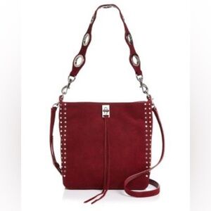 REBECCA MINKOFF DARREN SMALL FEED BAG PURSE